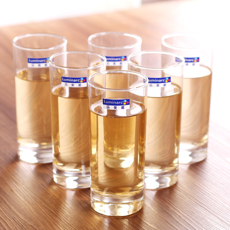 Bow and Arrow Lemeiya Glass Tumbler Hotel Gargle Cup Juice Cup Heat-Resistant Tea Cup