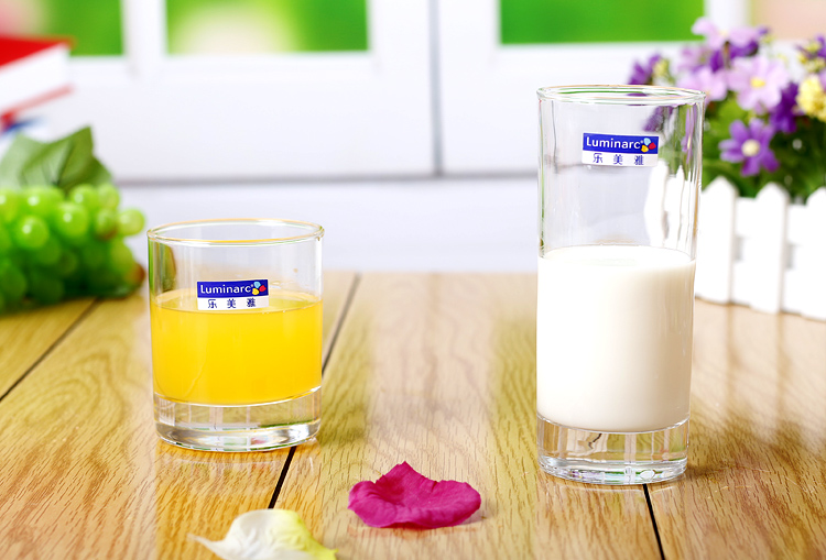 Bow and Arrow Lemeiya Glass Tumbler Hotel Gargle Cup Juice Cup Heat-Resistant Tea Cup