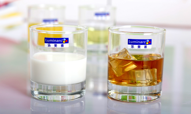 Bow and Arrow Lemeiya Glass Tumbler Hotel Gargle Cup Juice Cup Heat-Resistant Tea Cup
