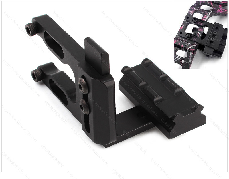 Cloud Light Recurve Composite Aluminum Bracket Can Be Equipped with Red Dot Laser Flashlight Bracket Bow and Arrow Bracket