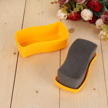 Sponge Shoe Brush Shoe Wax Shoe Maintenance Shiny Shoe Polish Colorless Sponge Shoe Brush