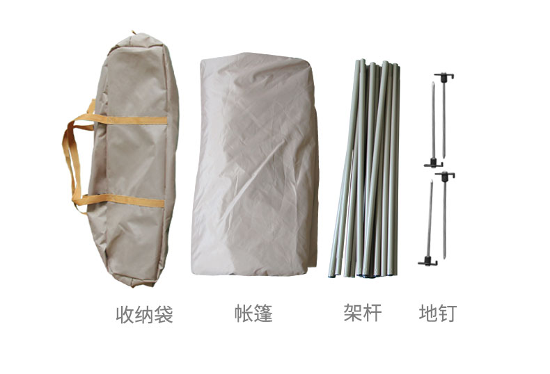 Landwolf Outdoor Indian Cotton-Cloth Tents 3-4 People Camping Pyramid Canopy Spire Camping Technology Cotton Tent