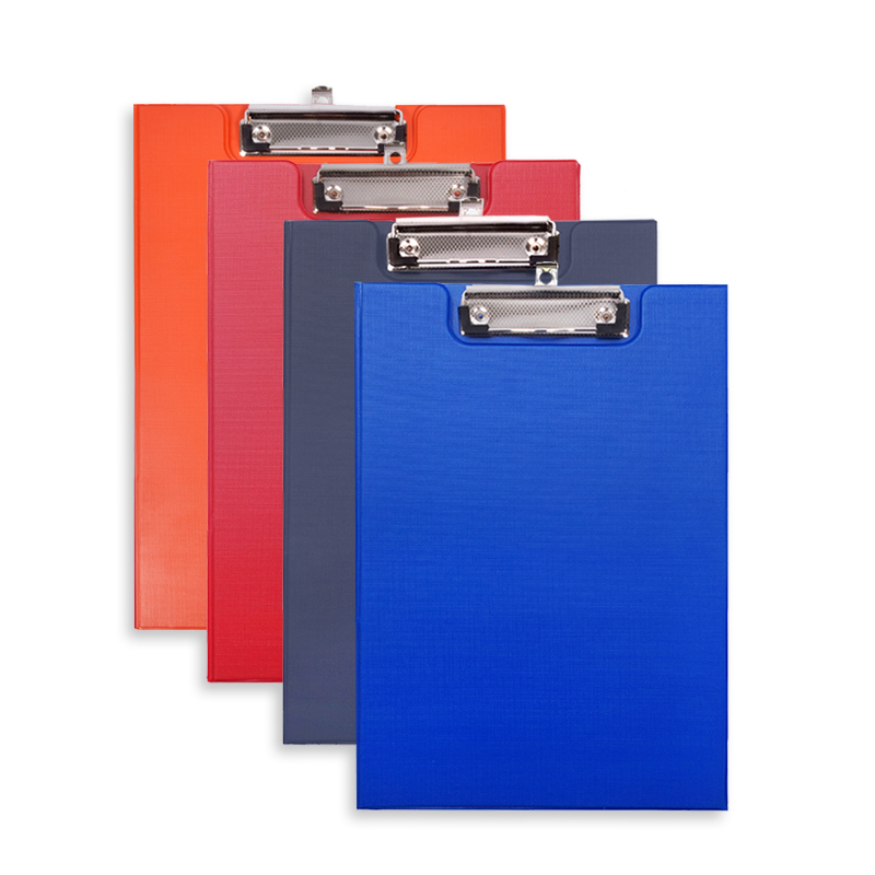 Wholesale Linen PVC Folding File File Binder A4 Folder Test Paper Clip File Binder Customizable