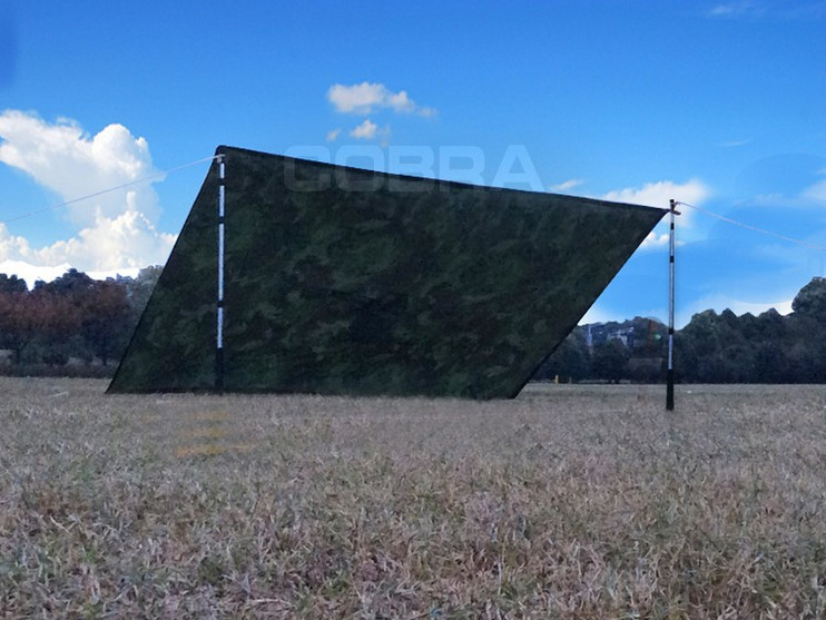 Amazon Hot Selling PVC Camouflage Multifunction Poncho Camouflage Raincoat Can Also Be Used as Floor Mat Canopy