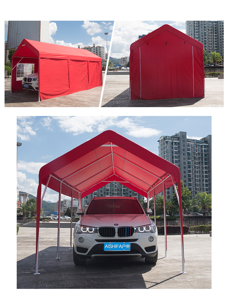 Caifenghuang Factory Wholesale Summer Car Parking Shed Outdoor Farmhouse Sunshade Simple Activity Canopy