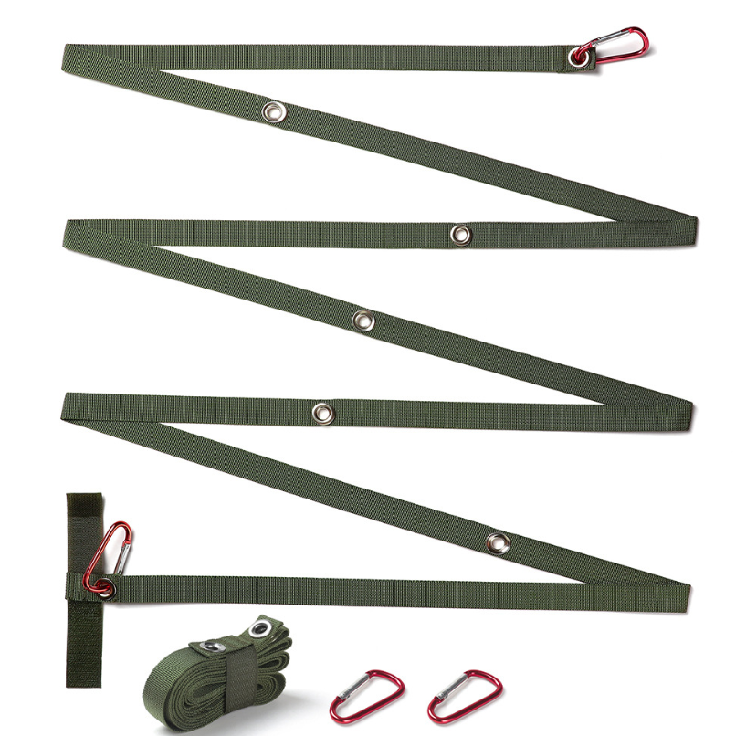 Outdoor Tent Canopy Extension Strap Multi-Functional Clothesline Drawstring Wind Proof Rope Camping Outdoor Rope