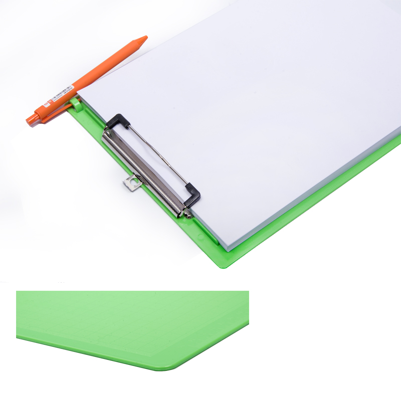 Factory Direct Sales A4 Plastic Tablet Clip Folder Test Paper Clip File Binder Power Clip Exclusive for Cross-Border