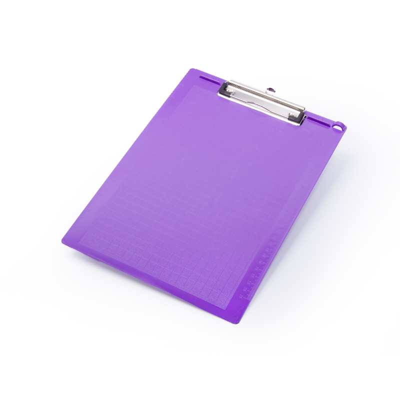 Factory Direct Sales A4 Plastic Tablet Clip Folder Test Paper Clip File Binder Power Clip Exclusive for Cross-Border