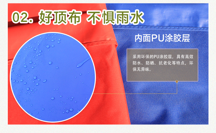 Folding Tent 3x6 Top Fabric Cover Four-Corner Stall Canopy Outdoor Advertising Awning Waterproof Cloth Cover