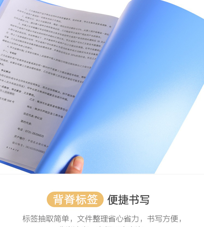 A4 Info Booklet LooseLeaf Student Color Test Paper Clip Classification Storage Folder Transparent Office Document Book A4 Info Booklet LooseLeaf Student Color Test Paper Clip Classification Storage Folder Transparent Office Document Book