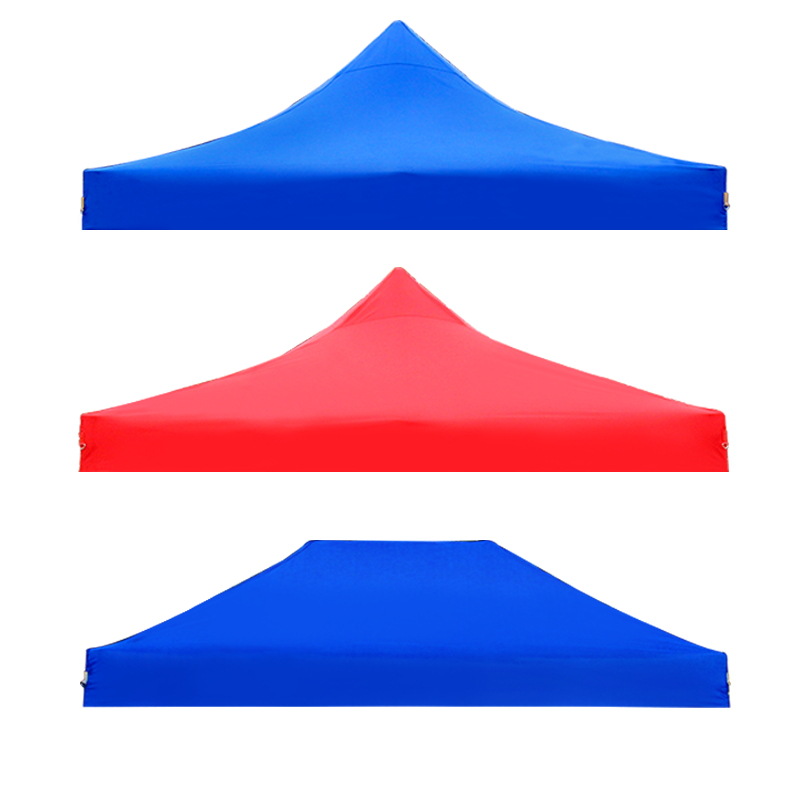 Folding Tent 3x3 Top Fabric Cover Four-Corner Stall Canopy Outdoor Advertising Awning Waterproof Cloth Cover