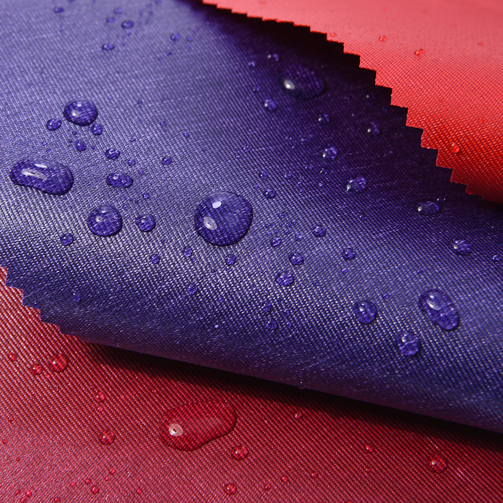 Waterproof Polyester Ripstop Oxford Fabric Plain Dyeing with PVC/PU Coating for Tent Canopy Bag  tag