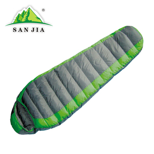 Certified SANJIA outdoor camping products down-filled adult sleeping bag