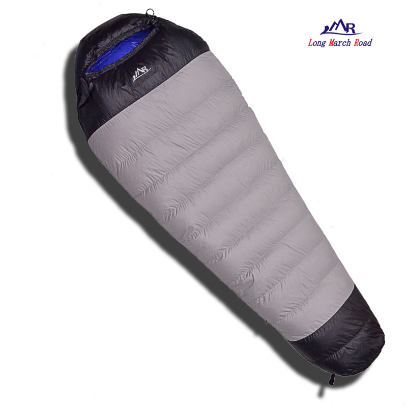 LMR 2018 new 1000G 1200G mummy down sleeping bag outdoor camping bag