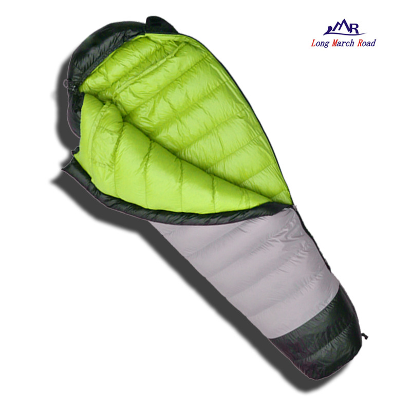 LMR 2018 new 1000G 1200G mummy down sleeping bag outdoor camping bag