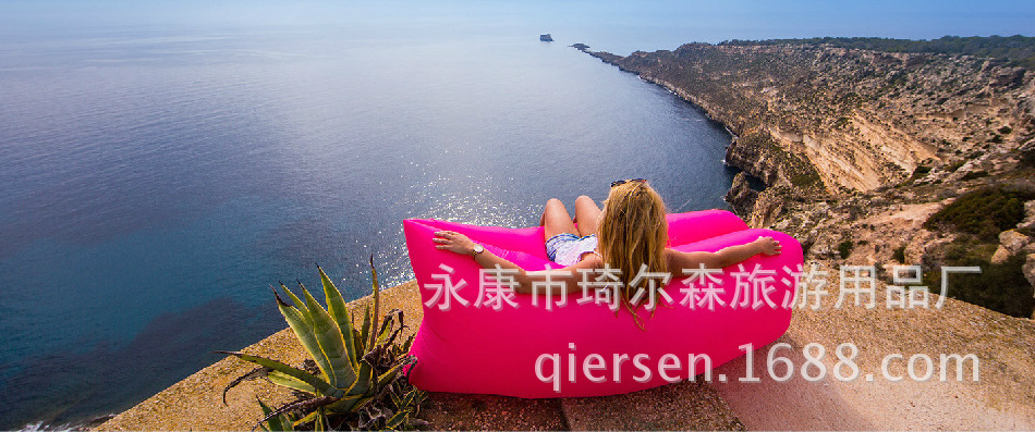 QES ultra-light portable outdoor inflatable lifer sofa air sofa bed beach sleeping bag QES ultra-light portable outdoor inflatable lifer sofa air sofa bed beach sleeping bag