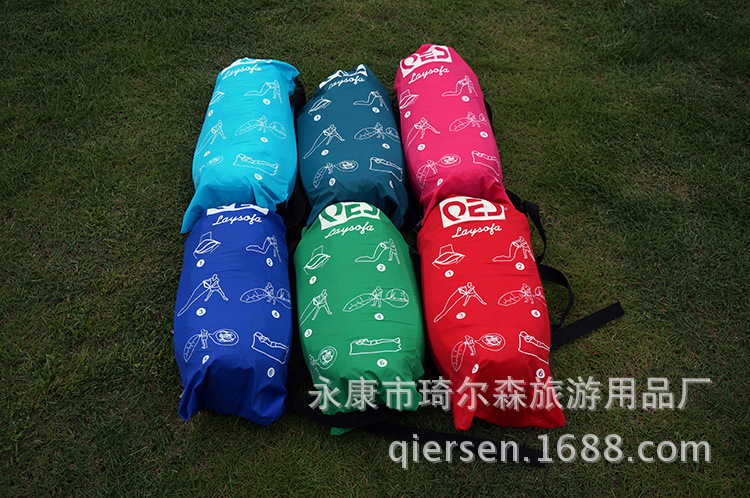 QES ultra-light portable outdoor inflatable lifer sofa air sofa bed beach sleeping bag QES ultra-light portable outdoor inflatable lifer sofa air sofa bed beach sleeping bag