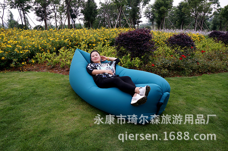QES ultra-light portable outdoor inflatable lifer sofa air sofa bed beach sleeping bag QES ultra-light portable outdoor inflatable lifer sofa air sofa bed beach sleeping bag