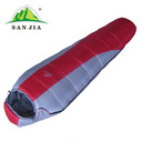 Certified SANJIA outdoor camping products mommy type spliced double sleeping bag 