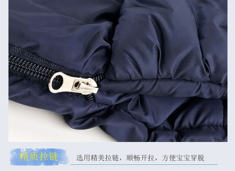Ainuo M Maternal and Child Supplies Baby Anti-Kick Sleeping Bag Autumn and Winter Warm Sleeping Bag One Piece Dropshipping Newborn Baby Supplies