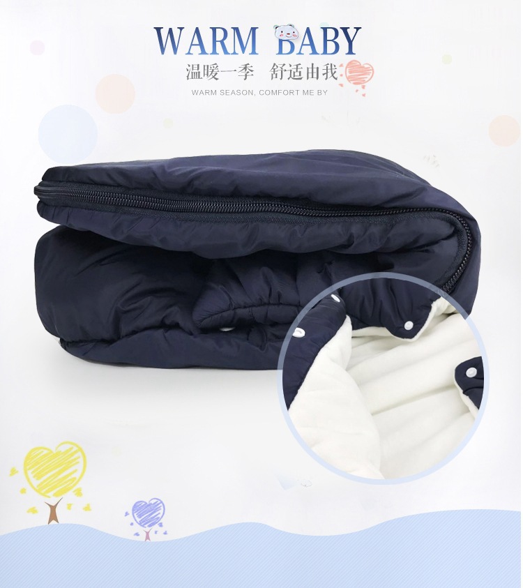 Ainuo M Maternal and Child Supplies Baby Anti-Kick Sleeping Bag Autumn and Winter Warm Sleeping Bag One Piece Dropshipping Newborn Baby Supplies