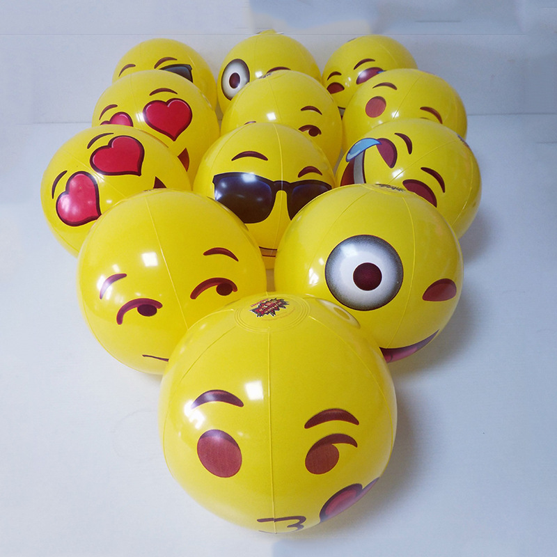 Factory in Stock Pvc6 Piece Color Children's Swimming Pool Playing Water Inflatable Ball Advertising Ball Inflatable Beach Ball