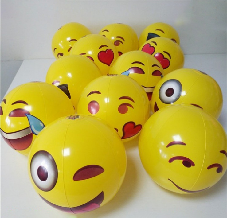 Factory in Stock Pvc6 Piece Color Children's Swimming Pool Playing Water Inflatable Ball Advertising Ball Inflatable Beach Ball