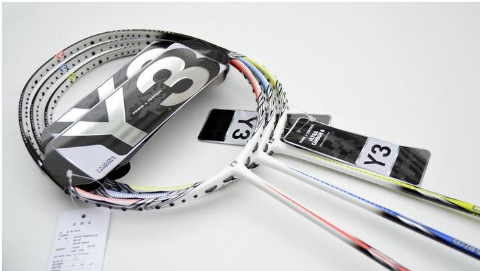 Y3 badminton 100% a genuine carbon fiber single original Y3 badminton 100% a genuine carbon fiber single original