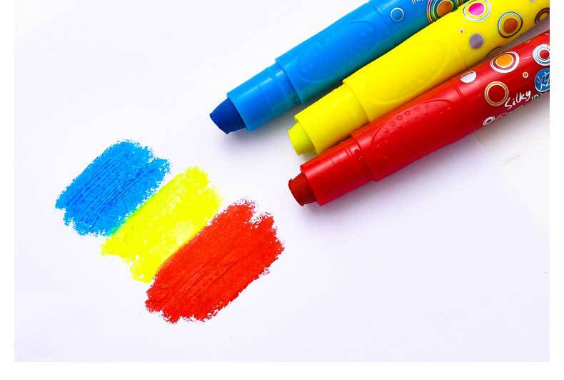 Washable 36-Color Water-Soluble Rotating Brush Wax Crayon Oil Pastels Children's Painting Stick Heavy Color Stick Student Art Set Washable 36-Color Water-Soluble Rotating Brush Wax Crayon Oil Pastels Children's Painting Stick Heavy Color Stick Student Art Set