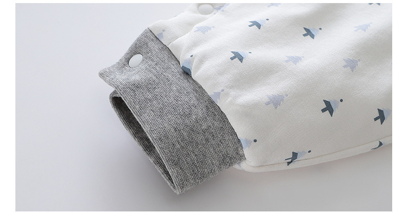 Split Leg Type Children Sleeping Bag Autumn and Winter Clip No. 400 Cotton Infant Warp Anti-Kicking Blanket Sleeping Bag