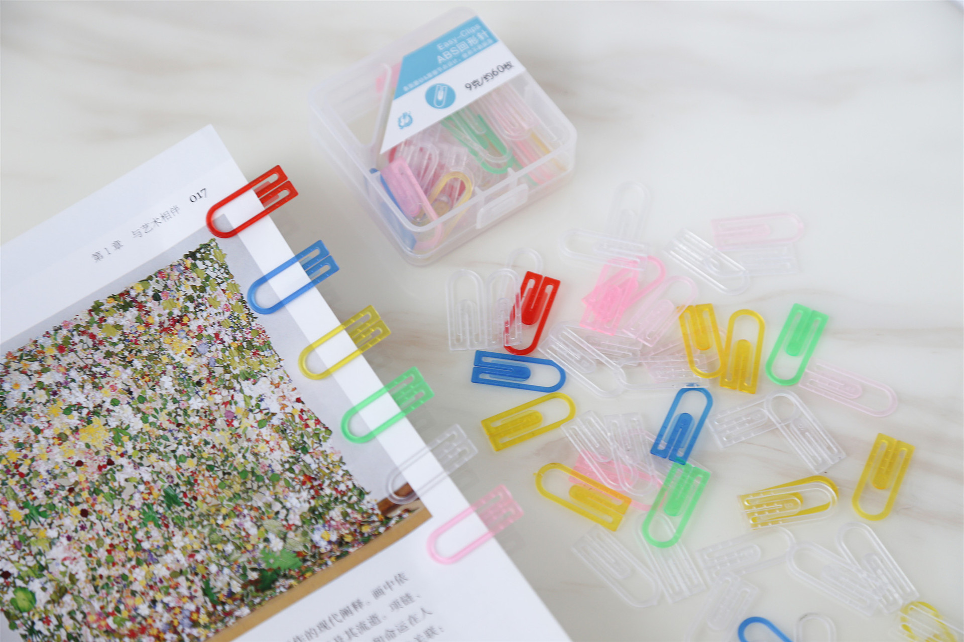 Plastic Paper Clip Office School Supplies Color Student Paper Storage Sorting Pin Boxed Anti-Rust Abs Plastic Paper Clip Office School Supplies Color Student Paper Storage Sorting Pin Boxed Anti-Rust Abs