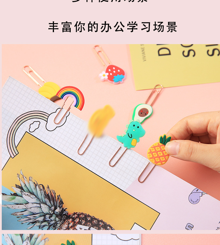 Korean Creative Cartoon Bookmark Student Paper Clip Bookmark Clip Metal Clip Shaped Paper Clips Decoration Small Pin Korean Creative Cartoon Bookmark Student Paper Clip Bookmark Clip Metal Clip Shaped Paper Clips Decoration Small Pin