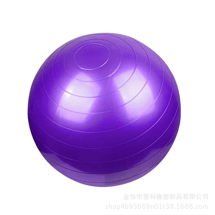 Factory Wholesale PVC Yoga Ball 55 Cm65cm75cm One Piece Dropshipping Thickened Fitness Yoga Ball Yoga Ball