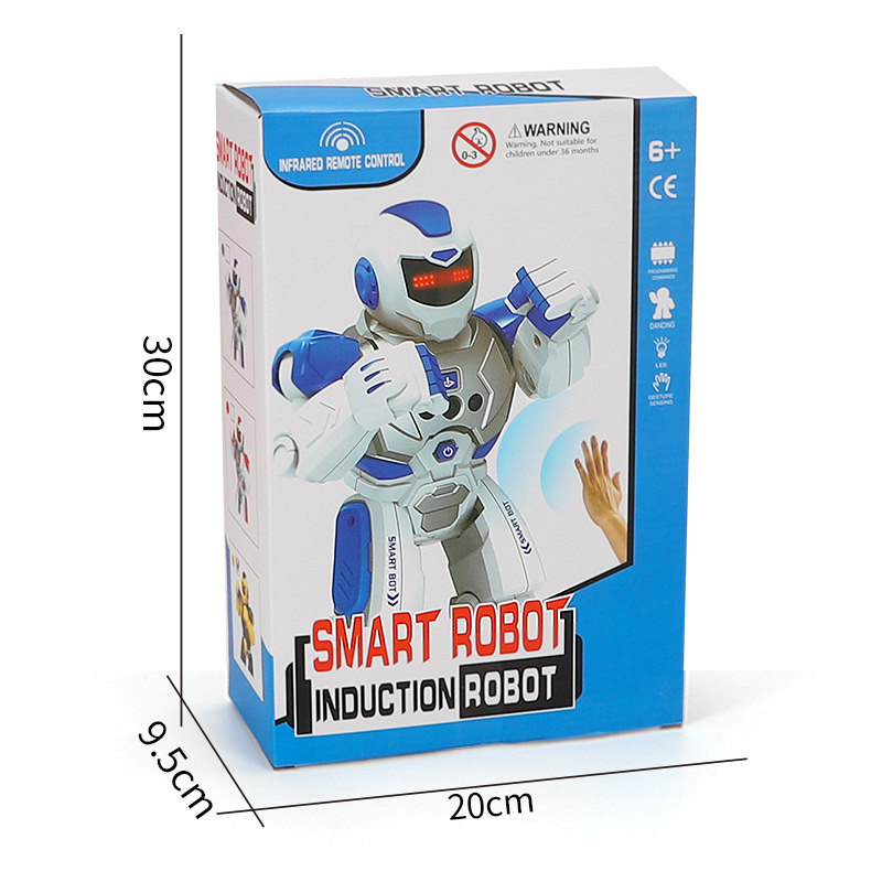 Mechanical War Police Early Education Intelligent Robot Exclusive for Cross-Border Electric Singing Infrared Induction Children's Remote Control Toy Mechanical War Police Early Education Intelligent Robot Exclusive for Cross-Border Electric Singing Infrared Induction Children's Remote Control Toy