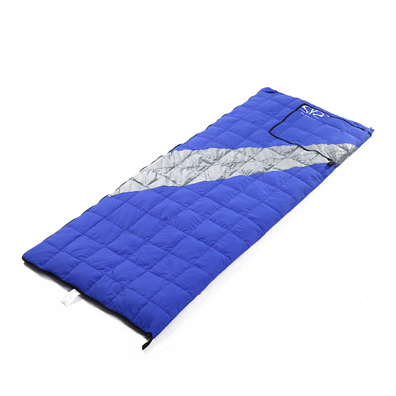 Outdoor multifunctional cushion down sleeping bag adult envelope type super light camping wholesale trade custom