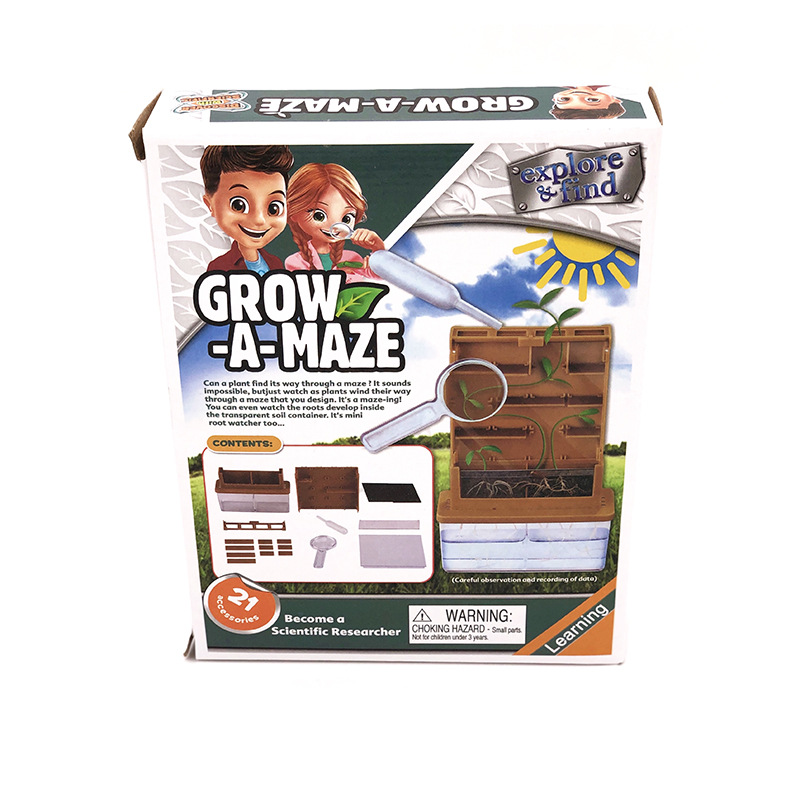 * Young Students DIY Toy Set Science and Education Series Plants War Maze Science Experiment Physics Puzzle * Young Students DIY Toy Set Science and Education Series Plants War Maze Science Experiment Physics Puzzle