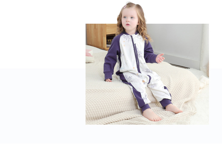 Baby Sleeping Bag Short Sleeve Long Sleeve Gauze Sleeping Bag Children's Gauze Stitching Split Leg Sleeping Bag Baby Anti-Kick Quilt Baby Sleeping Bag Short Sleeve Long Sleeve Gauze Sleeping Bag Children's Gauze Stitching Split Leg Sleeping Bag Baby Anti-Kick Quilt