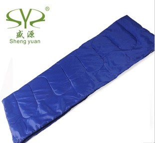 Shengyuan outdoor envelope sleeping bags without cap bag and sleeping bag