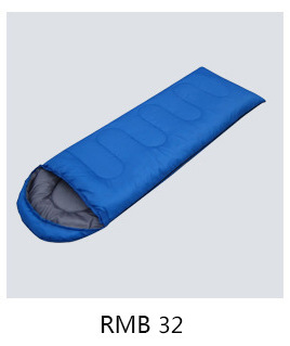 Shengyuan outdoor envelope sleeping bags without cap bag and sleeping bag
