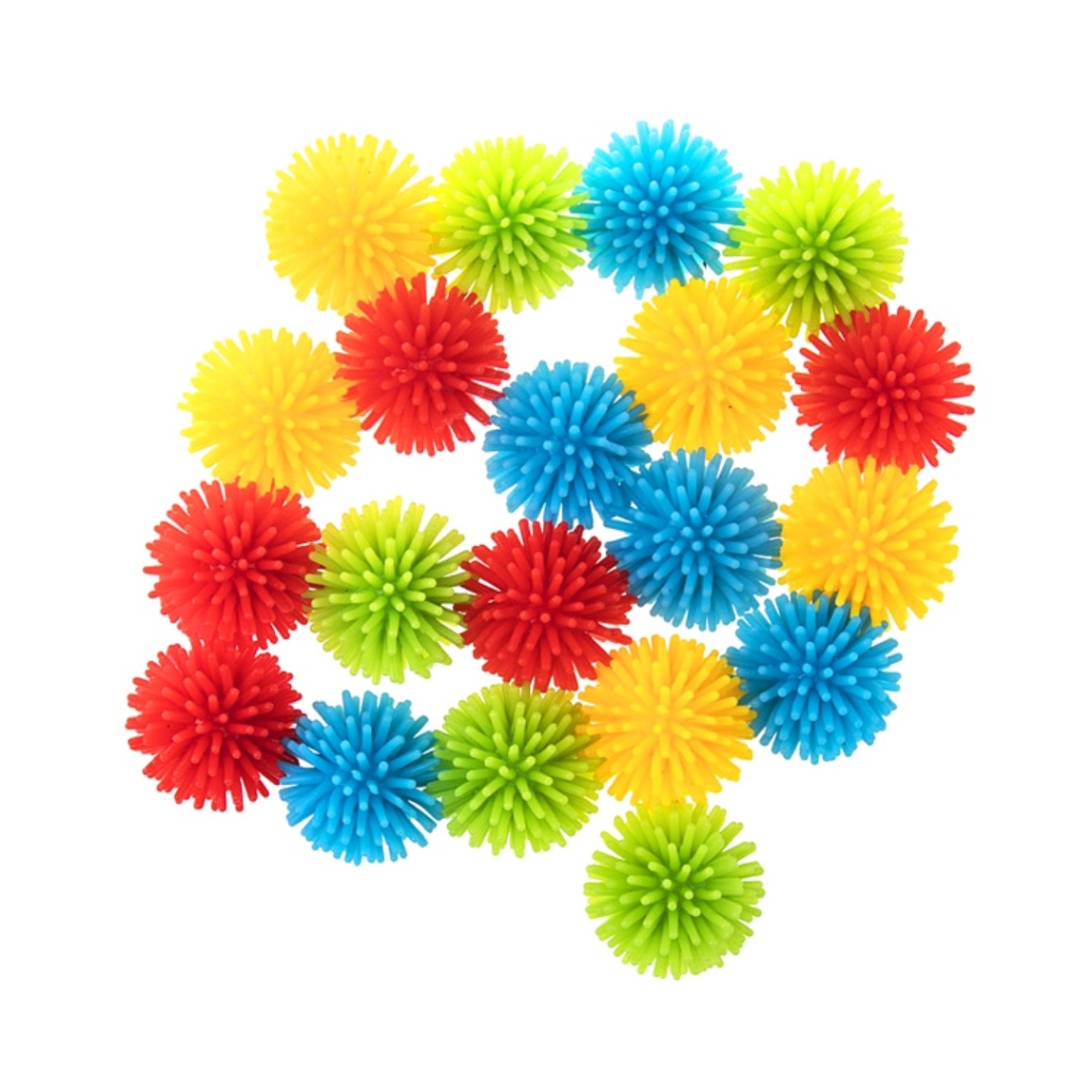 Cross-Border Hot 30mm Puffer Ball PVC Burr Ball Bayberry Ball Pinch Massage Ball Decompression Decompression Toy
