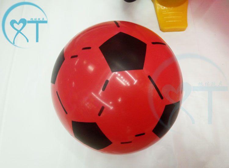 Manufacturers selling PVC children 9 inches air spray flower ball Toys Kindergarten clap inflatable football