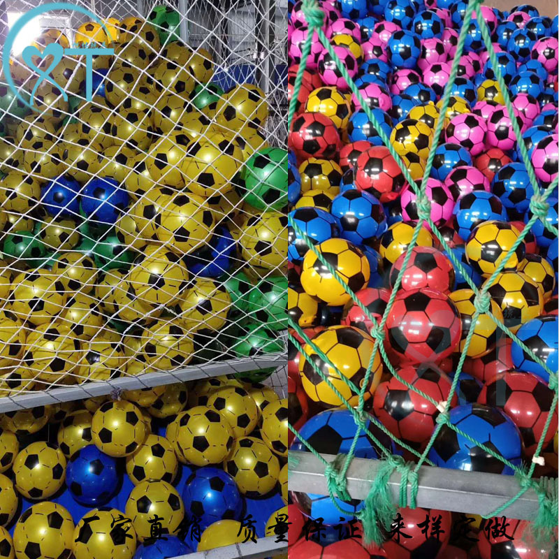 Manufacturers selling PVC children 9 inches air spray flower ball Toys Kindergarten clap inflatable football