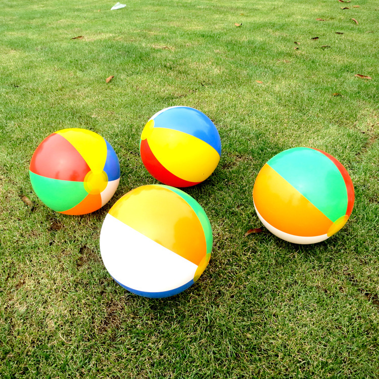 PVC Color Inflatable Ball Children's Water Ball 6 Color Beach Toy Ball Beach Ball Beach Ball PVC Color Inflatable Ball Children's Water Ball 6 Color Beach Toy Ball Beach Ball Beach Ball