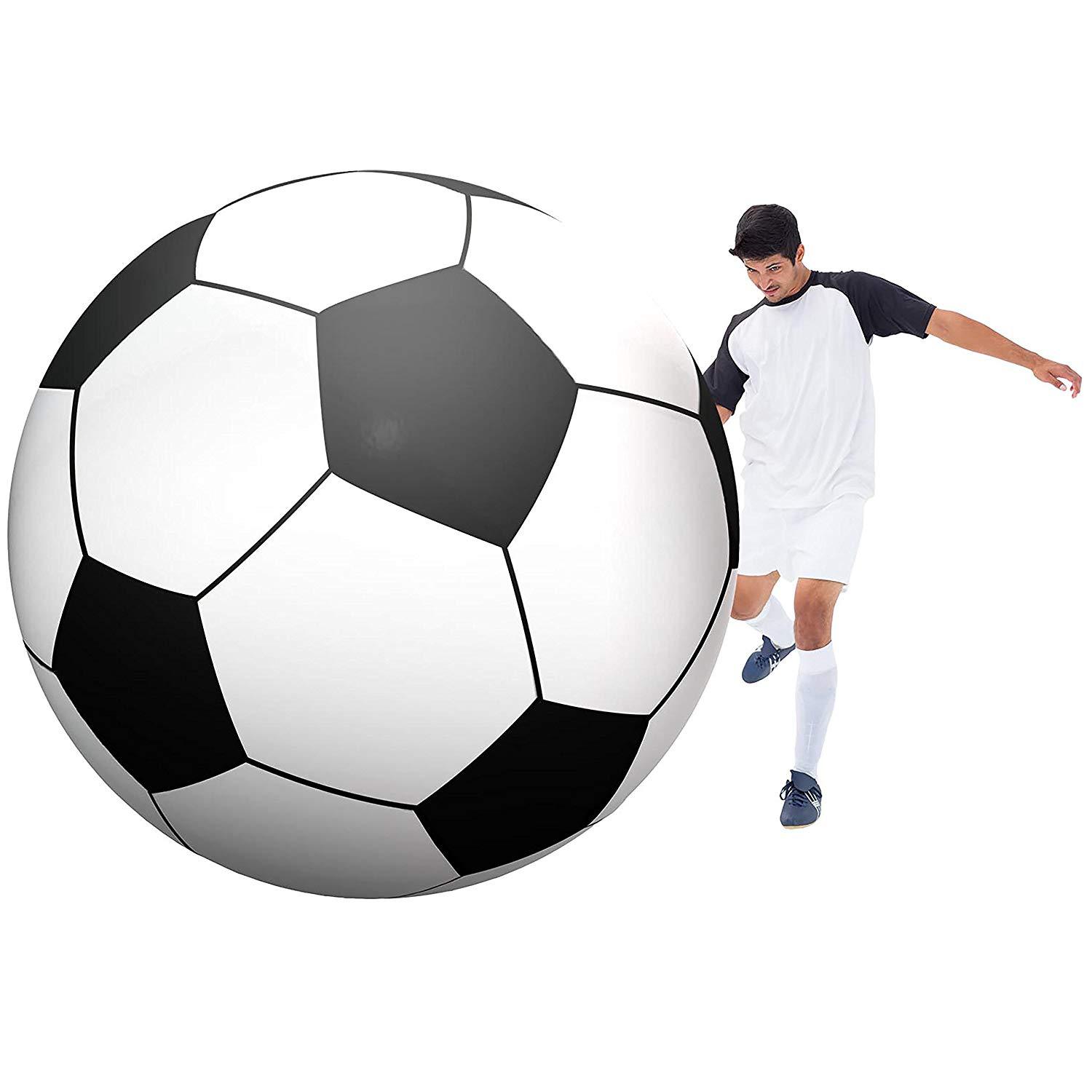 PVC Inflatable Super Large Football Kindergarten Activity Throwing Ball Children&#039;s Toys Blowing Beach Ball