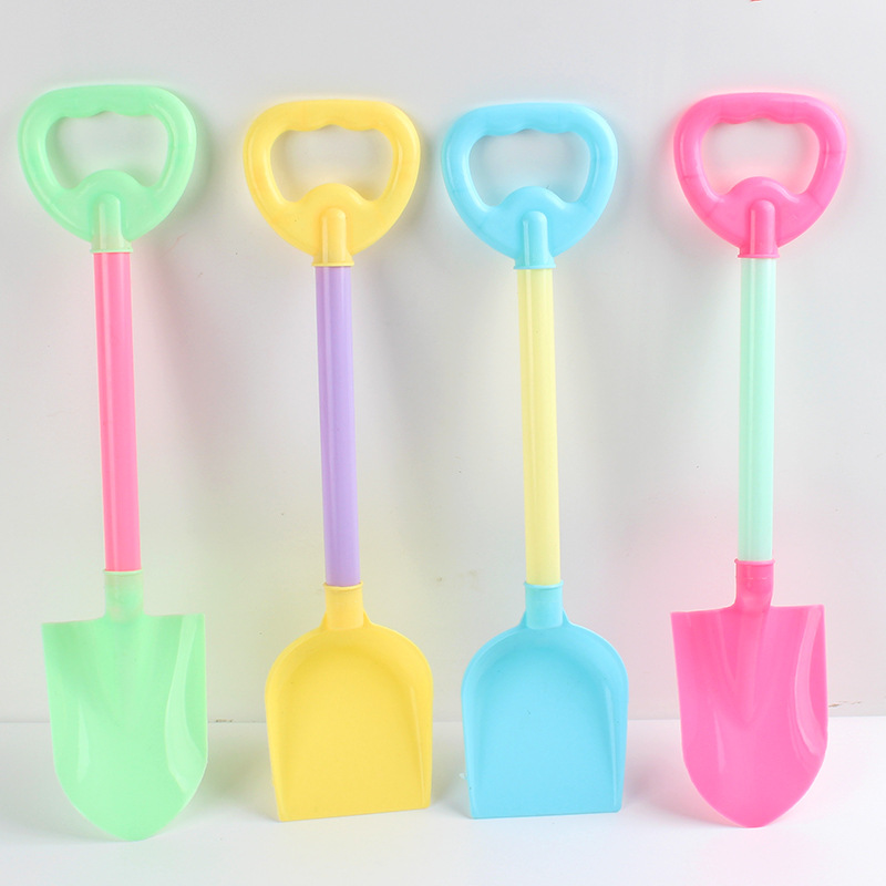 40cm Beach Shovel Children&#039;s Shovel Plastic Water Playing Sand Digging and Playing Tools Park Stall Hot Selling Toys Wholesale