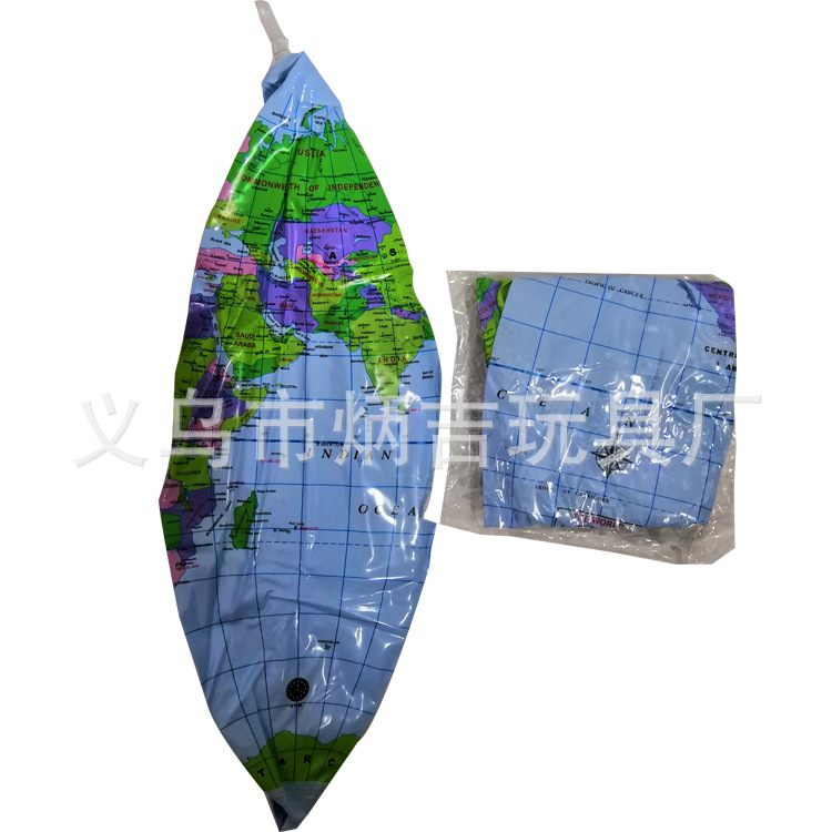 Factory Spot Direct 16 inch PVC Beach ball English Earth 40CM English Beach ball