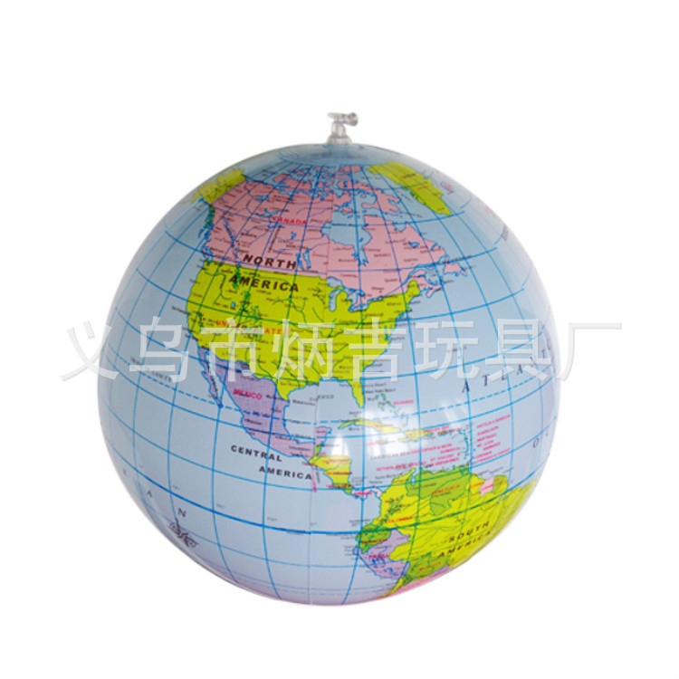 Factory Spot Direct 16 inch PVC Beach ball English Earth 40CM English Beach ball