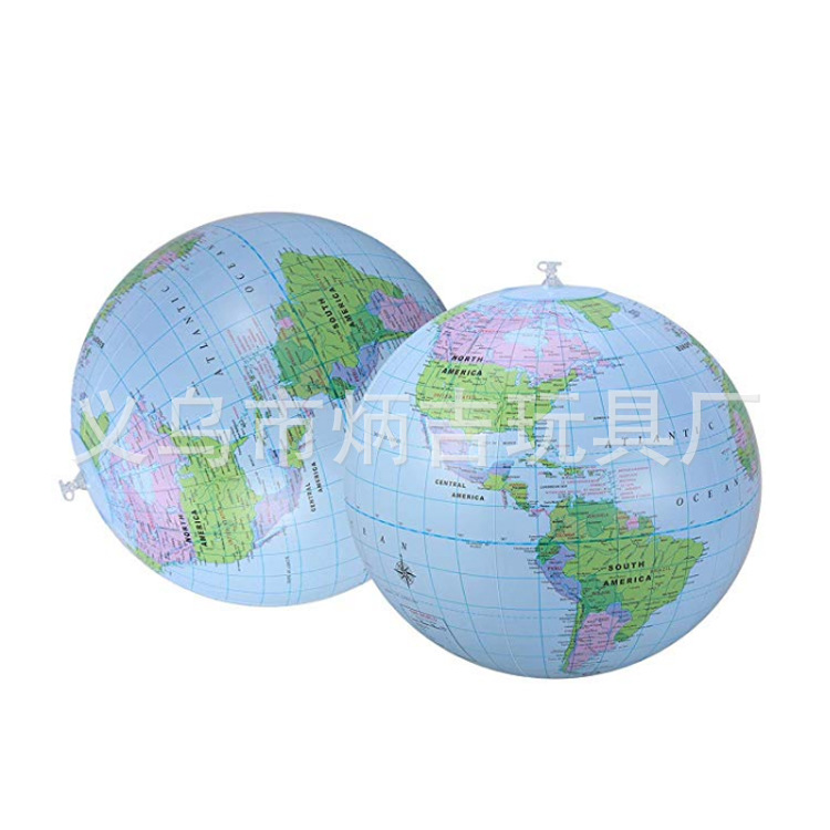Factory Spot Direct 16 inch PVC Beach ball English Earth 40CM English Beach ball