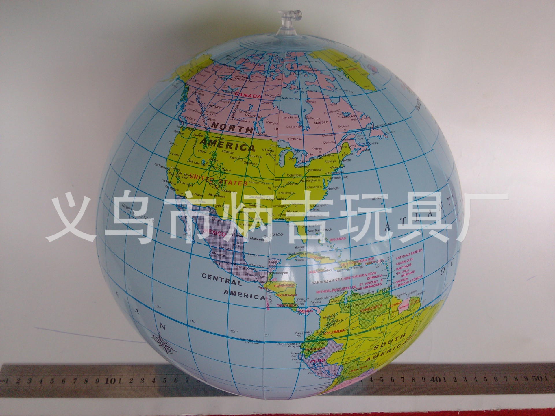 Factory Spot Direct 16 inch PVC Beach ball English Earth 40CM English Beach ball