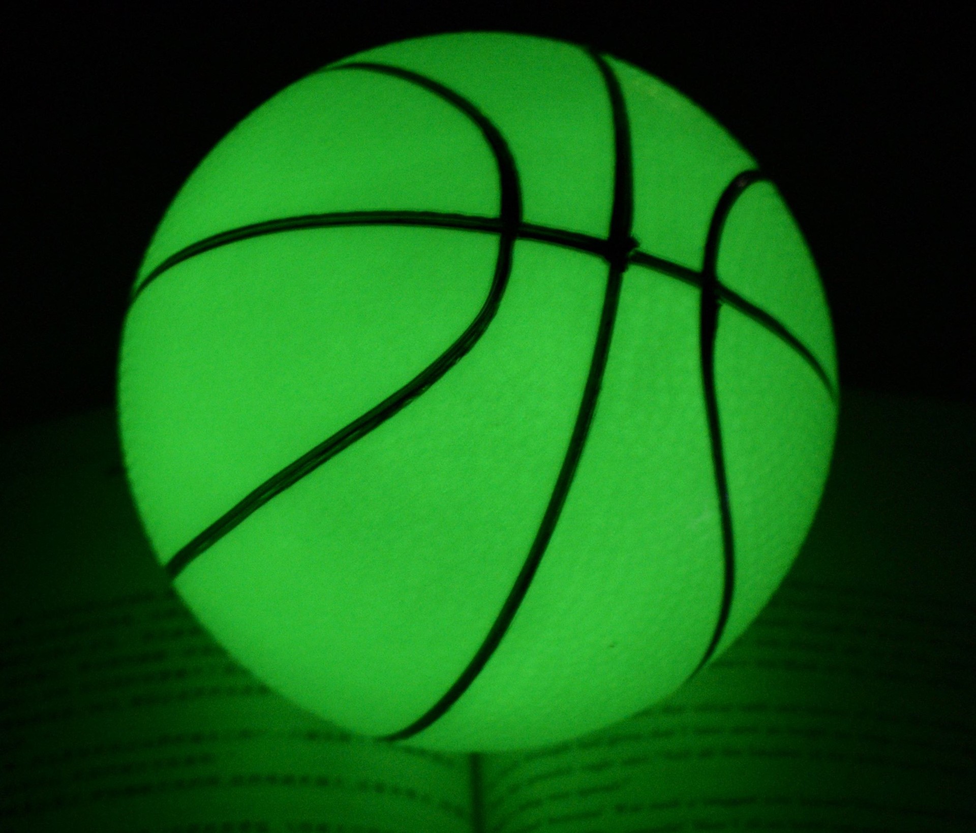 Inflatable toys Factory Direct Supply PVC Luminous Ball Kindergarten Children Inflatable Elastic Toy Luminous Basketball